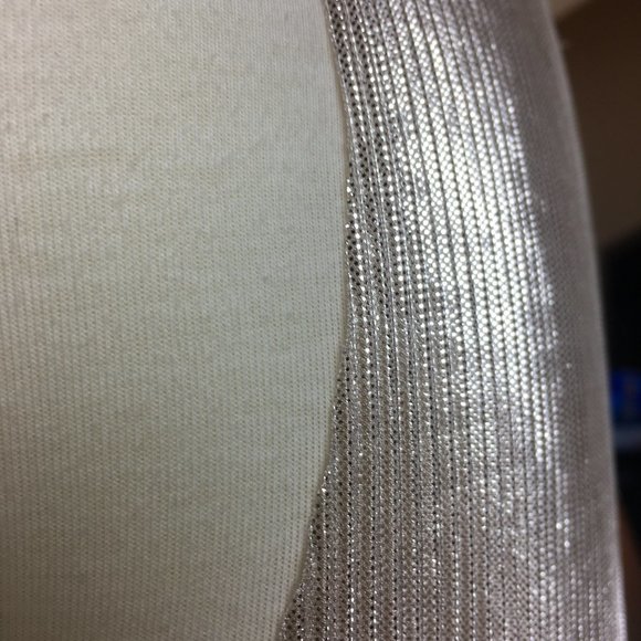 Zara Trafaluc Silver & Black Crinkle Maxi Dress - Picture 7 of 8